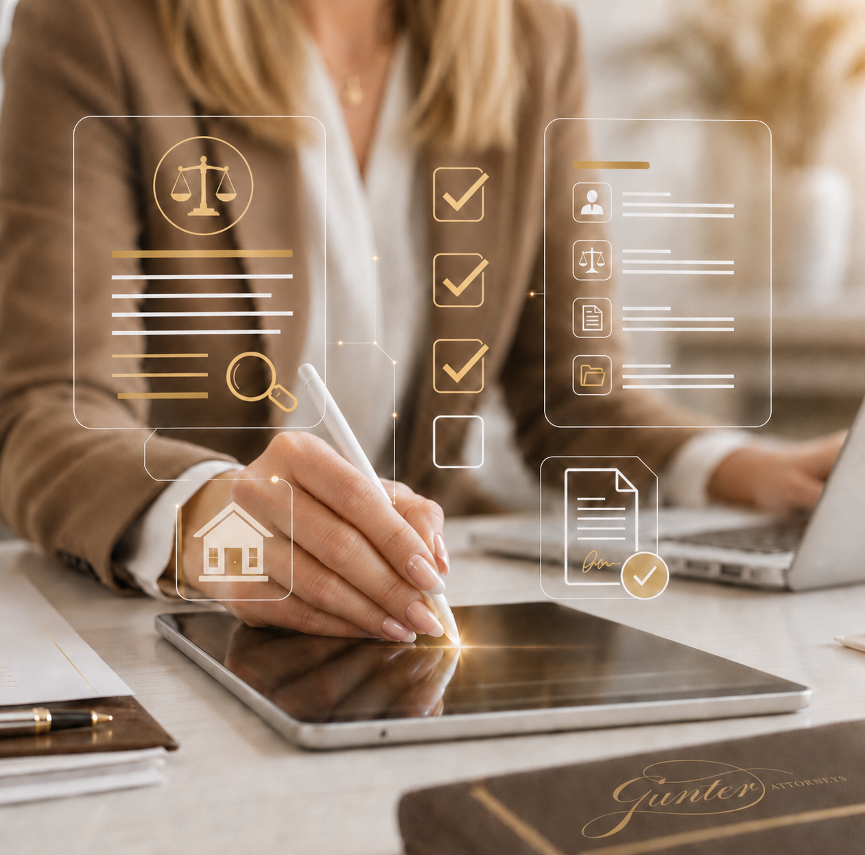 Conveyancing and property law services at Gunter Attorneys